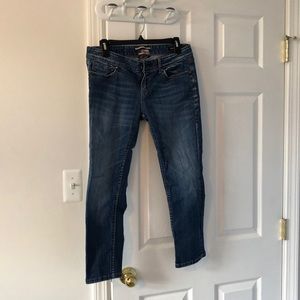 Embellished Capri jeans